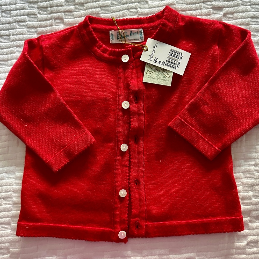 Feltman Brothers Sweater 9M NWT